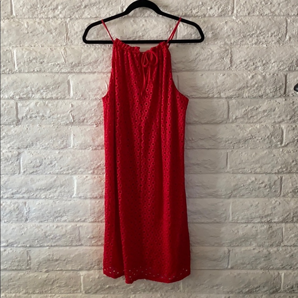 Red dress
